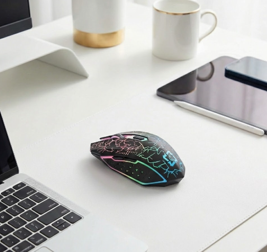 Bluetooth 5.2 Wireless RGB Gaming Mouse