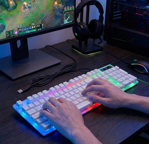 104-Key Mechanical RGB Gaming Keyboard