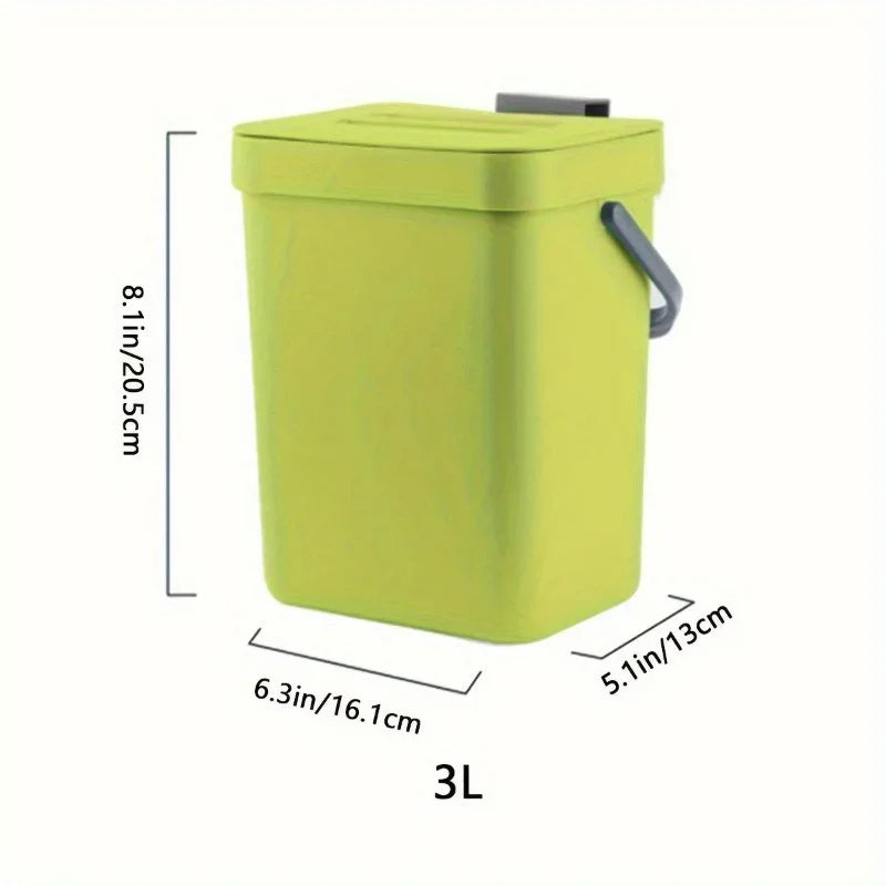 Space-Saving Wall-Mounted Food Waste Bin