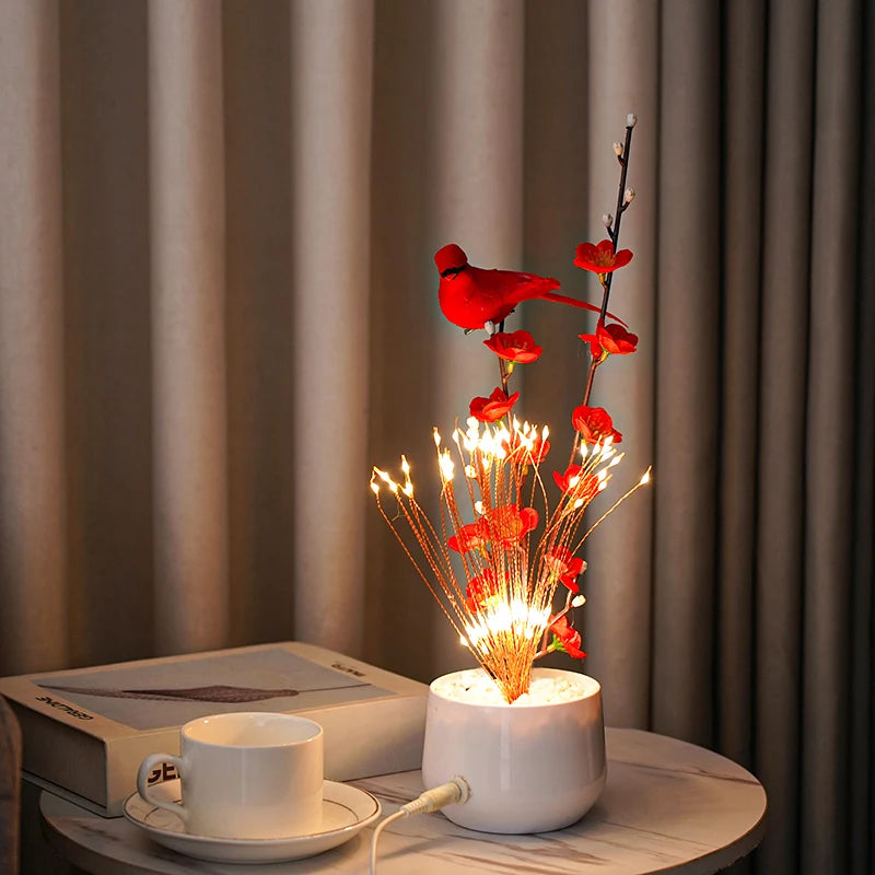 GlowBloom Bird Night Light