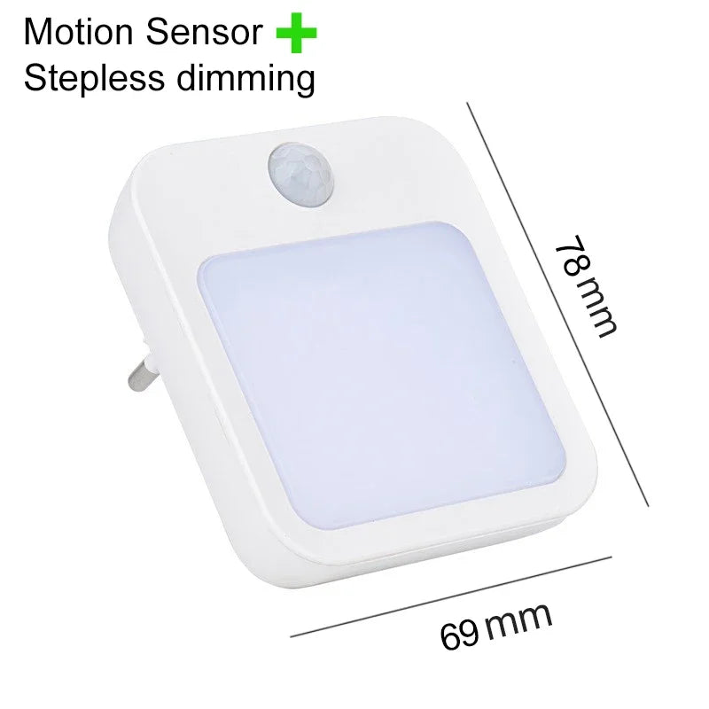 GlowSense Motion Sensor Plug-In Night Light