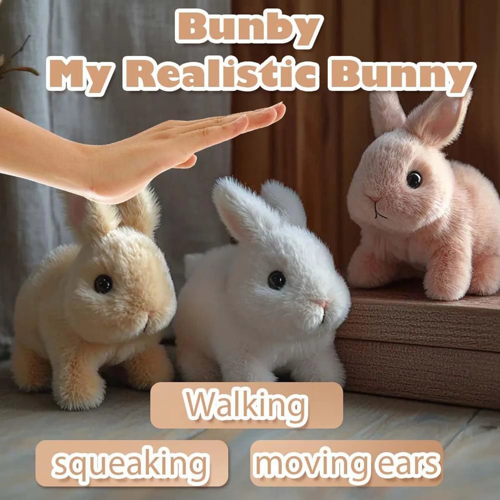 Interactive Bunny Plush
