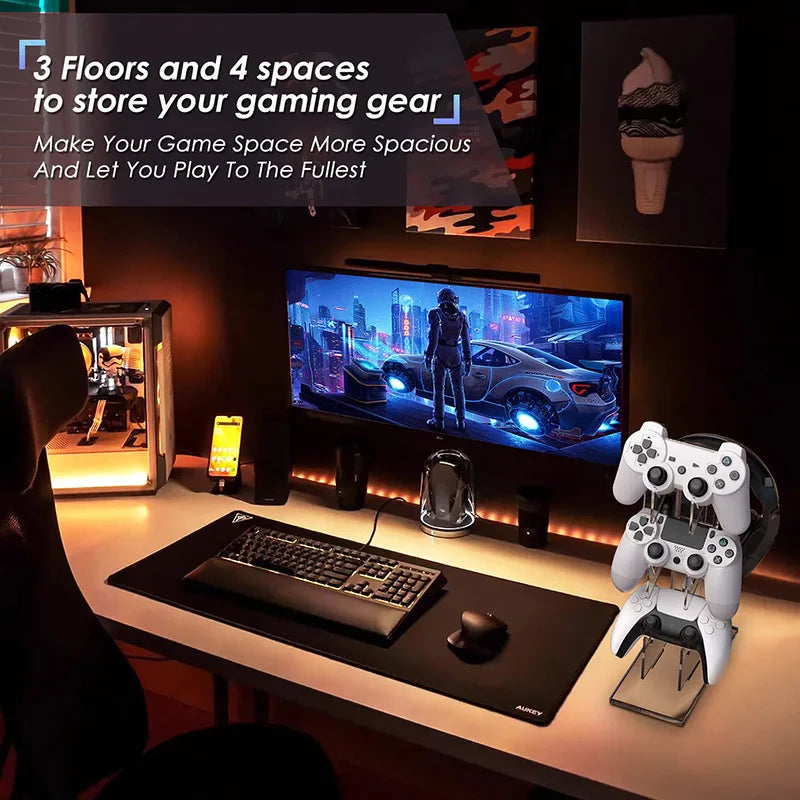 3-Layer Controller & Headset Stand