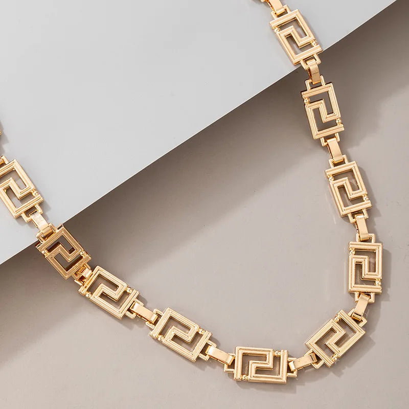 Labyrinth Luxe Statement Necklace