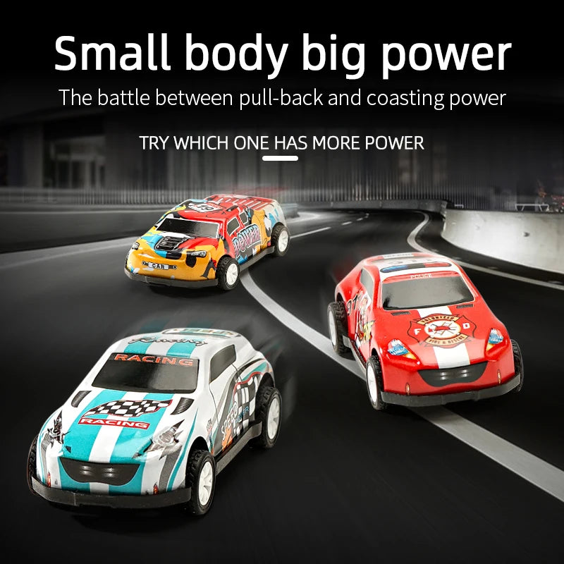 Pull-Back Toy Car Set for Kids