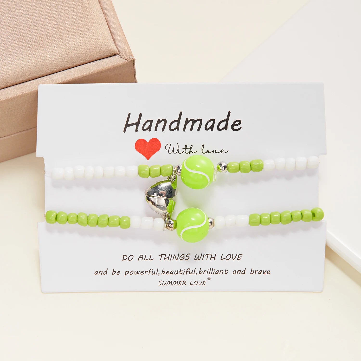 Magnetic Heart Couple's Sports Bracelets