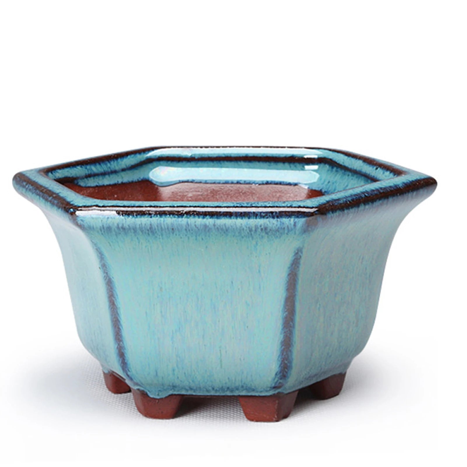 BlueGlow Ceramic Garden Planter