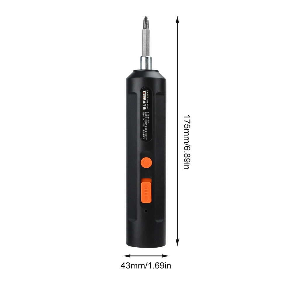 USB-Rechargeable Mini Electric Screwdriver
