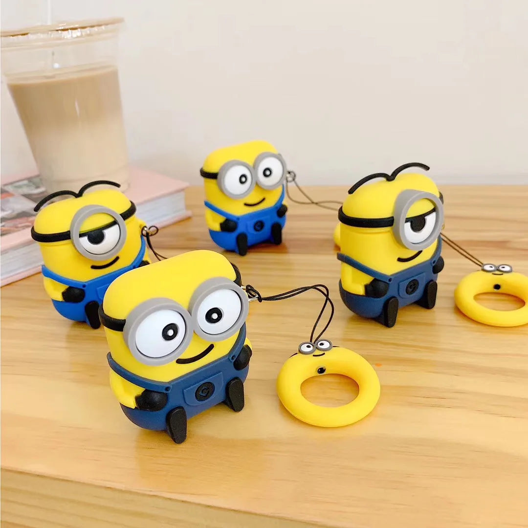 Cute Minions AirPods Case