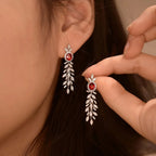 Ruby Tassel Vintage Drops