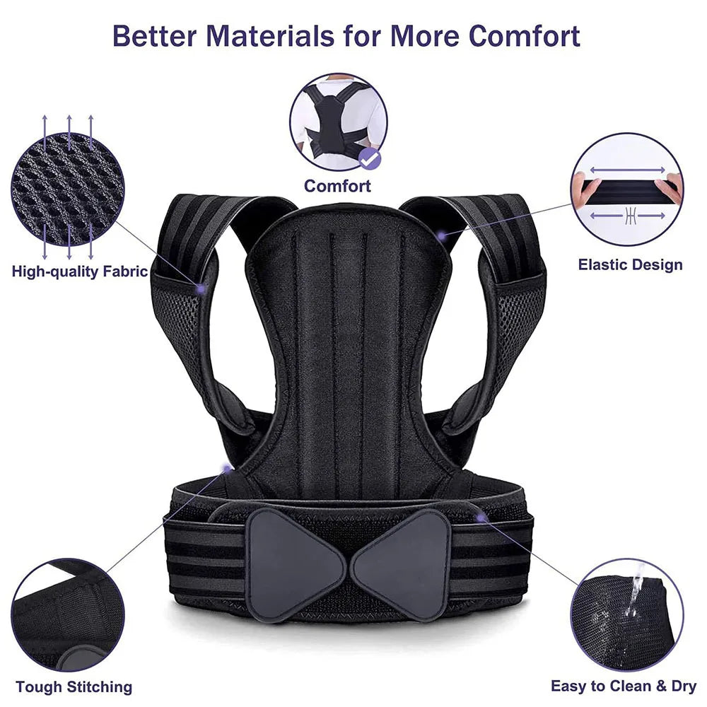 BackCare Pro Adjustable Posture Brace