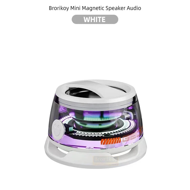 Magnetic Mini Bluetooth Speaker with RGB Light