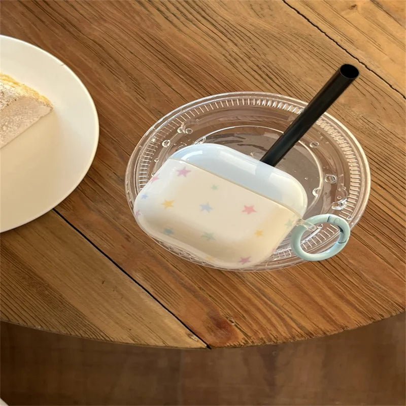 Cute Colorful Stars AirPods Case