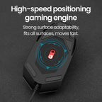 RGB Wired Silent Click Gaming Mouse