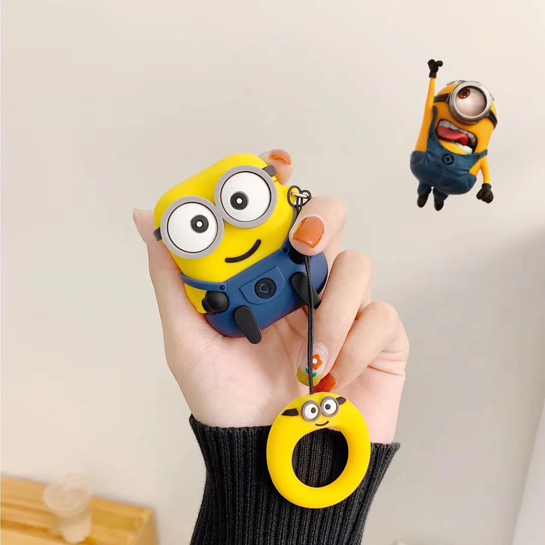Cute Minions AirPods Case