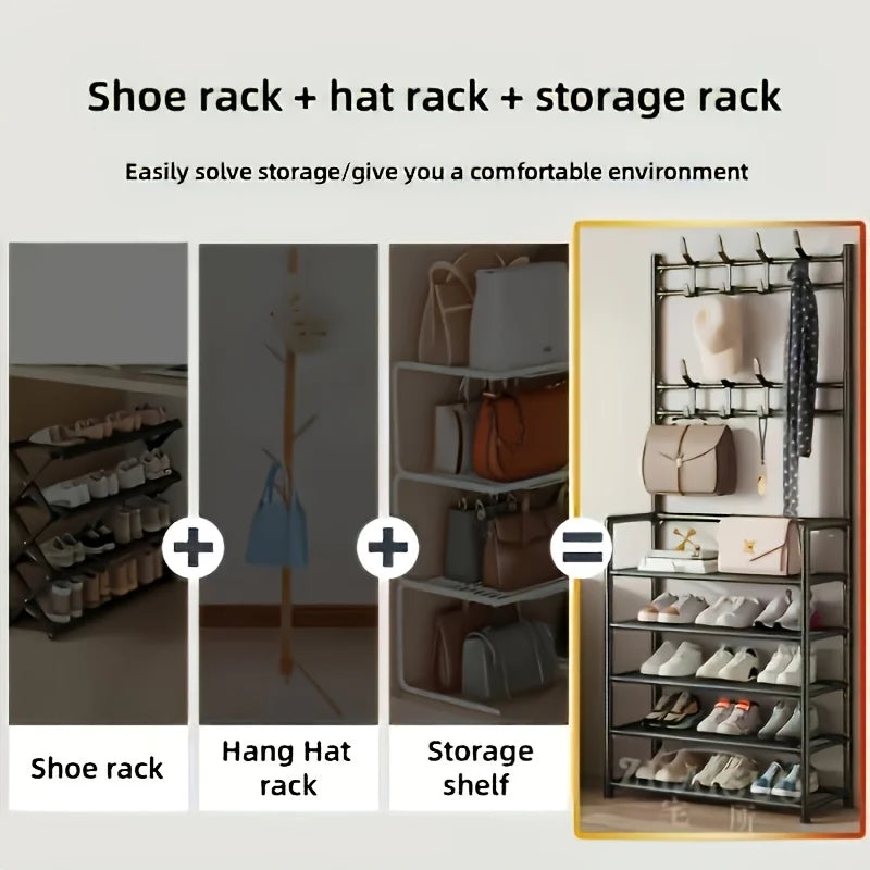 UrbanTier 5-Tier Shoe Rack
