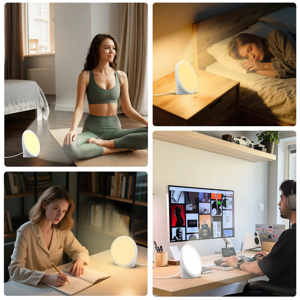 Adjustable Brightness Daylight Lamp for Study & Focus