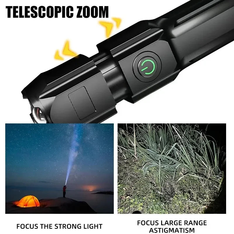Compact Tactical LED Flashlight