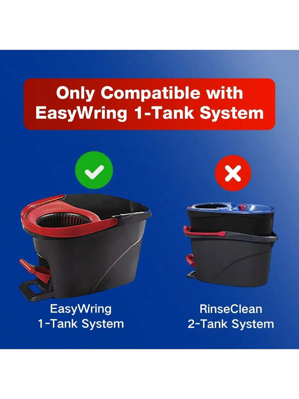 EasyWring Compatible Mop Replacement Kit