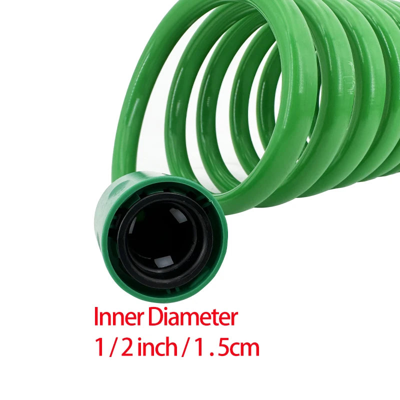 SpringEase™ Durable Garden Hose with Nozzle