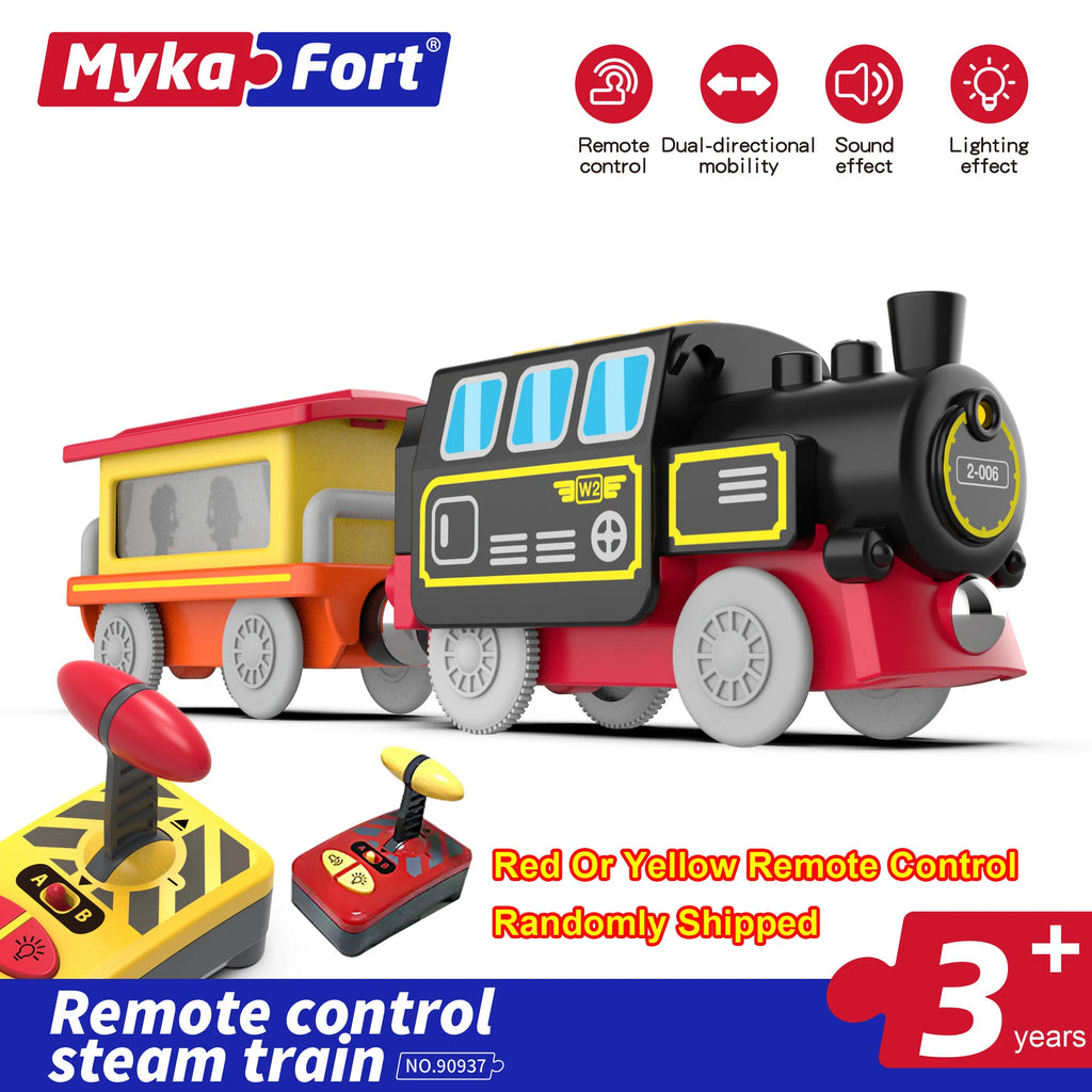 Remote Control Electric Train for Wooden Tracks