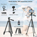 Aluminum Tripod with Bluetooth Remote