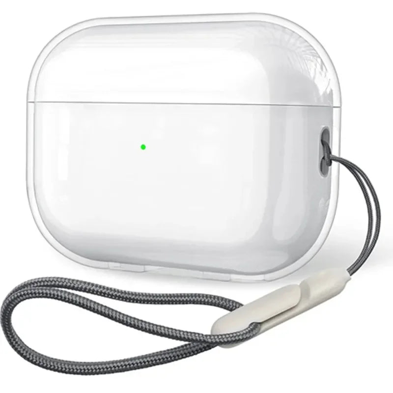 Transparent AirPods Case W/ Lanyard