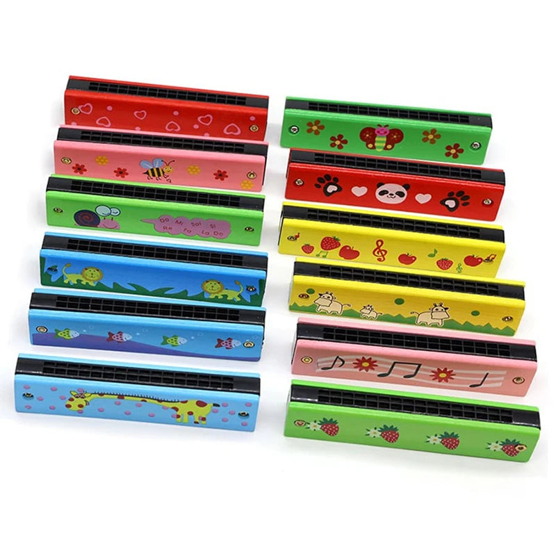 LittleMelody Wooden Harmonica