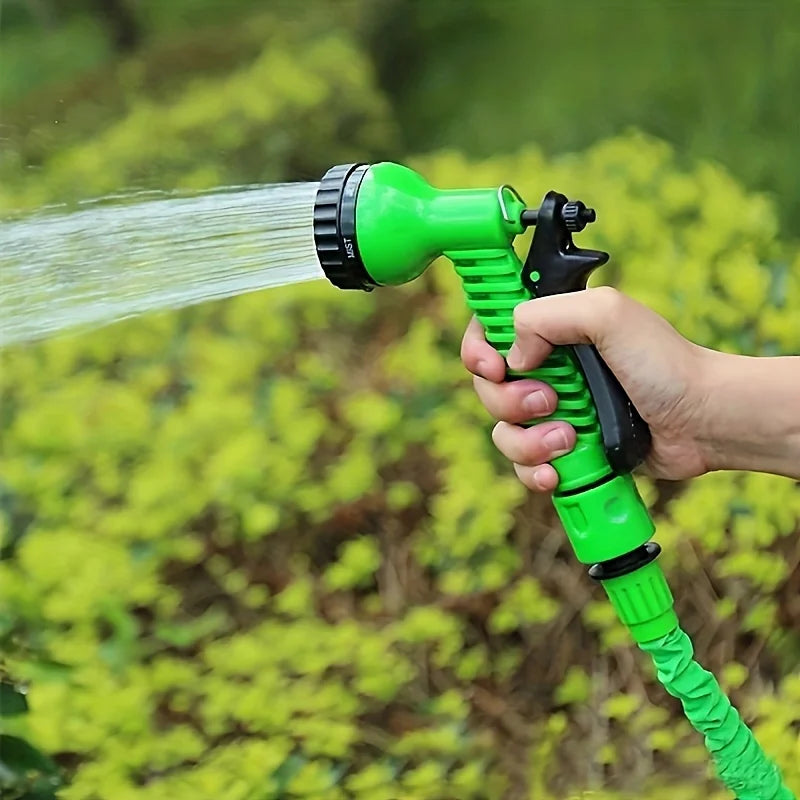 SpringEase™ Durable Garden Hose with Nozzle