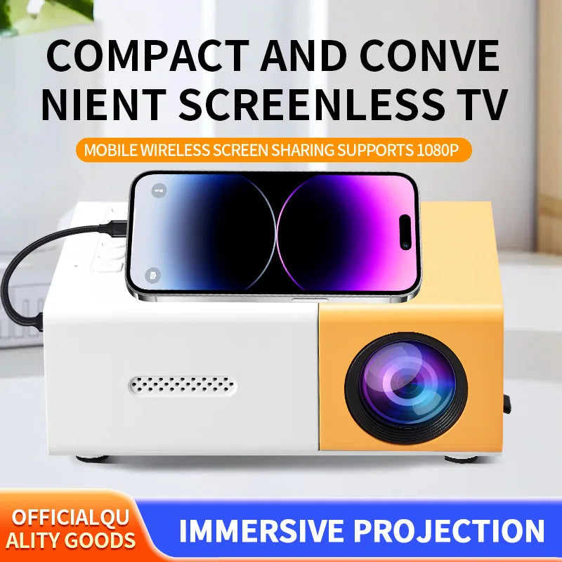 Portable Mini HD Projector