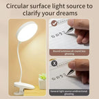 USB Rechargeable Folding Clamp LED Desk Lamp