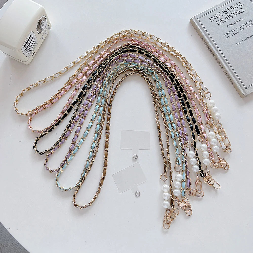 Pearl Crossbody Phone Strap