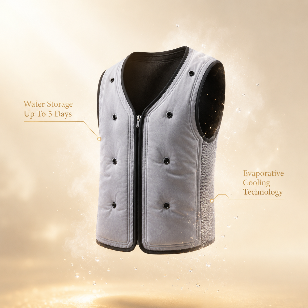 SolCool Portable Ice Cooling Vest