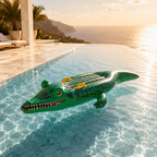 SolFloat Crocodile Pool Float
