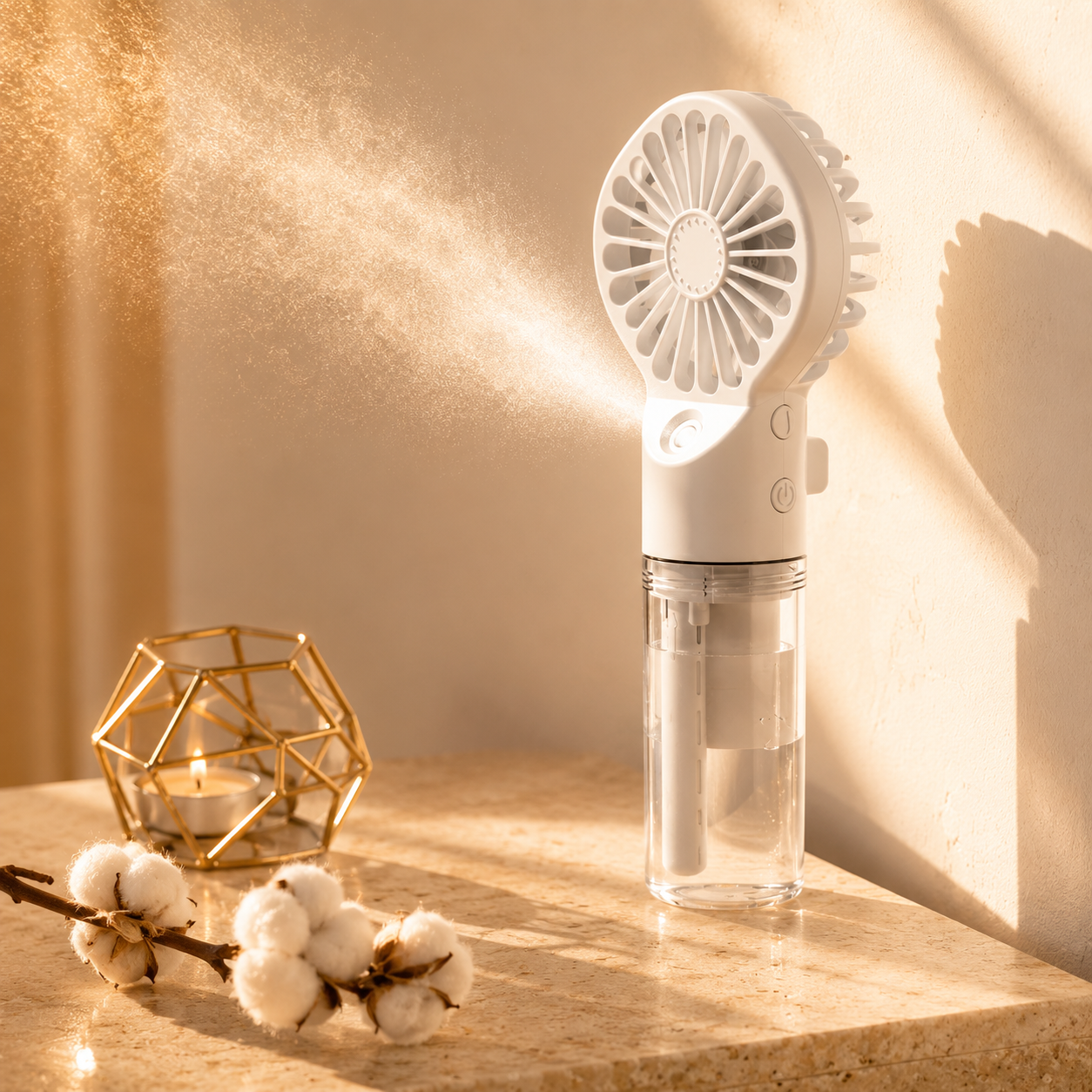 SolMist Handheld Humidifier Fan