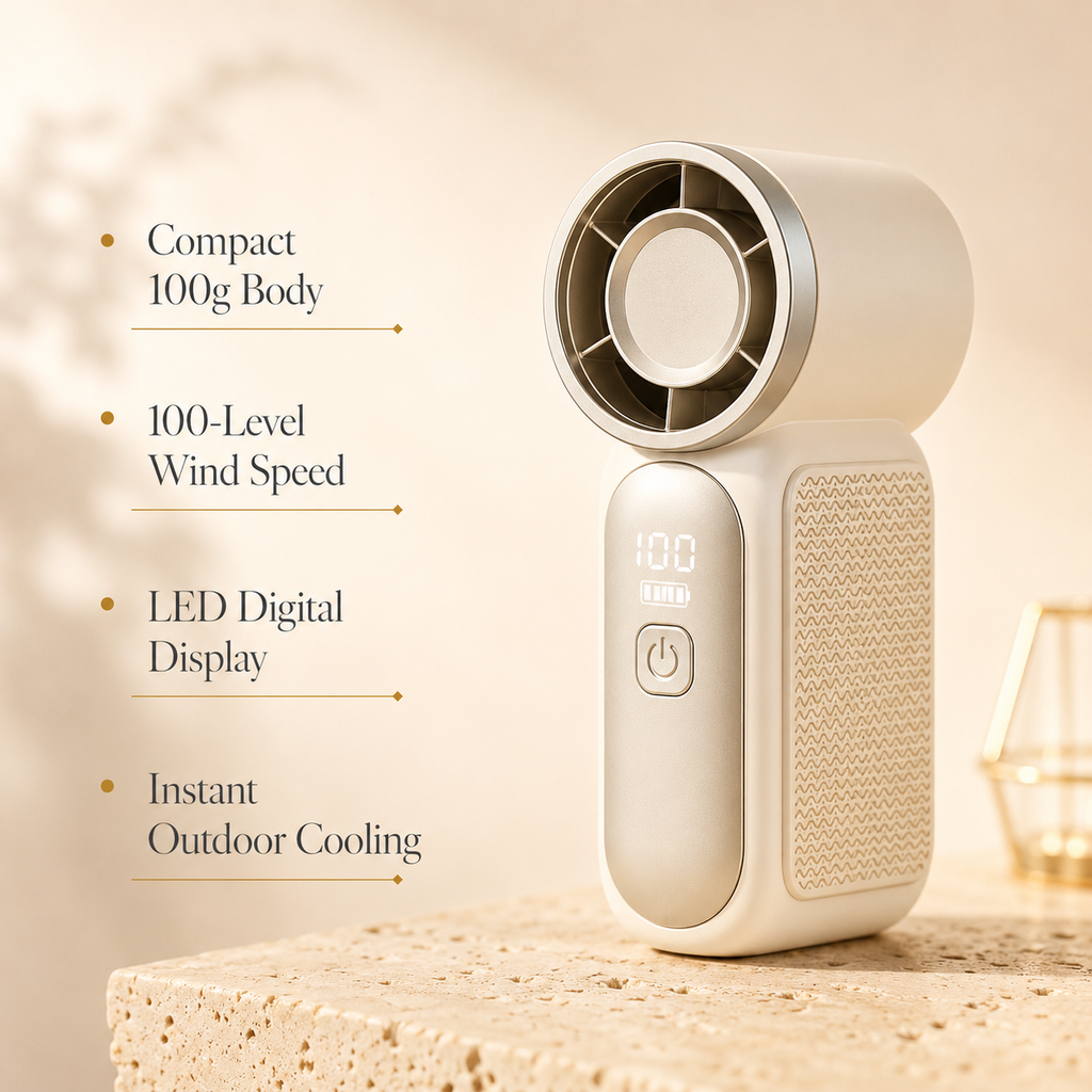 SolPalm Handheld Mini Fan