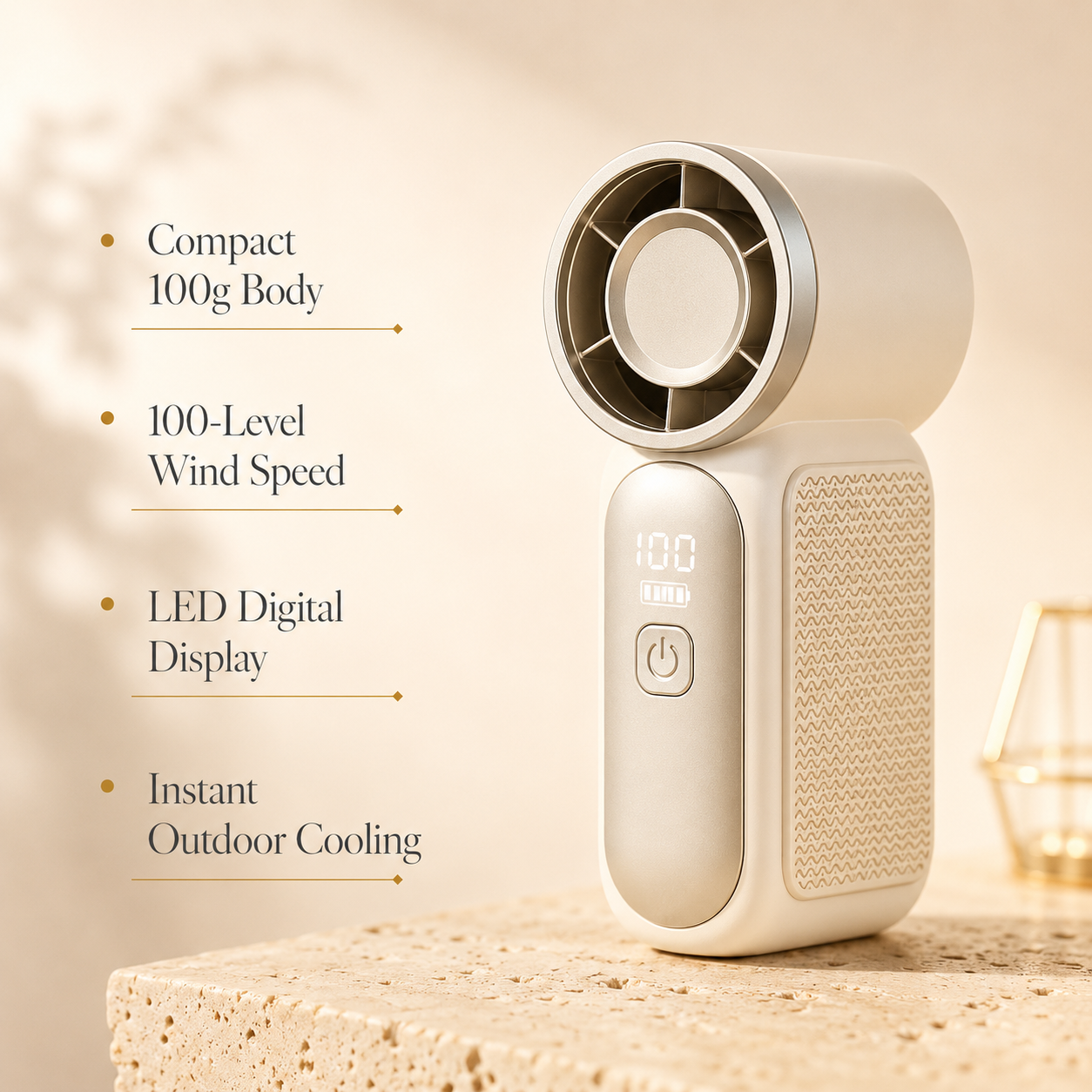 SolPalm Handheld Mini Fan