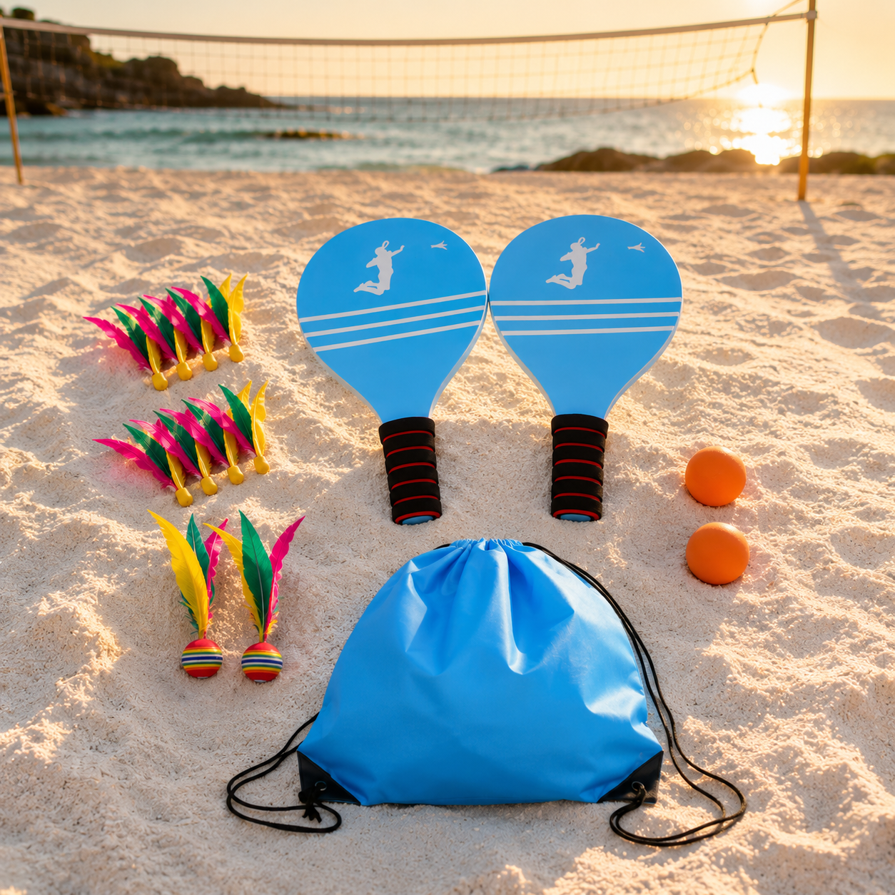 SolRally Beach Racket Set