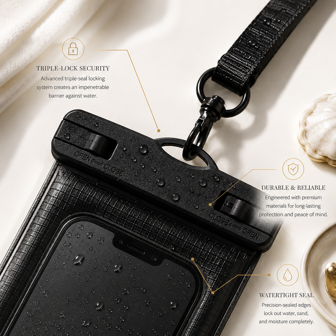 SolSeal PVC Waterproof Phone Bag