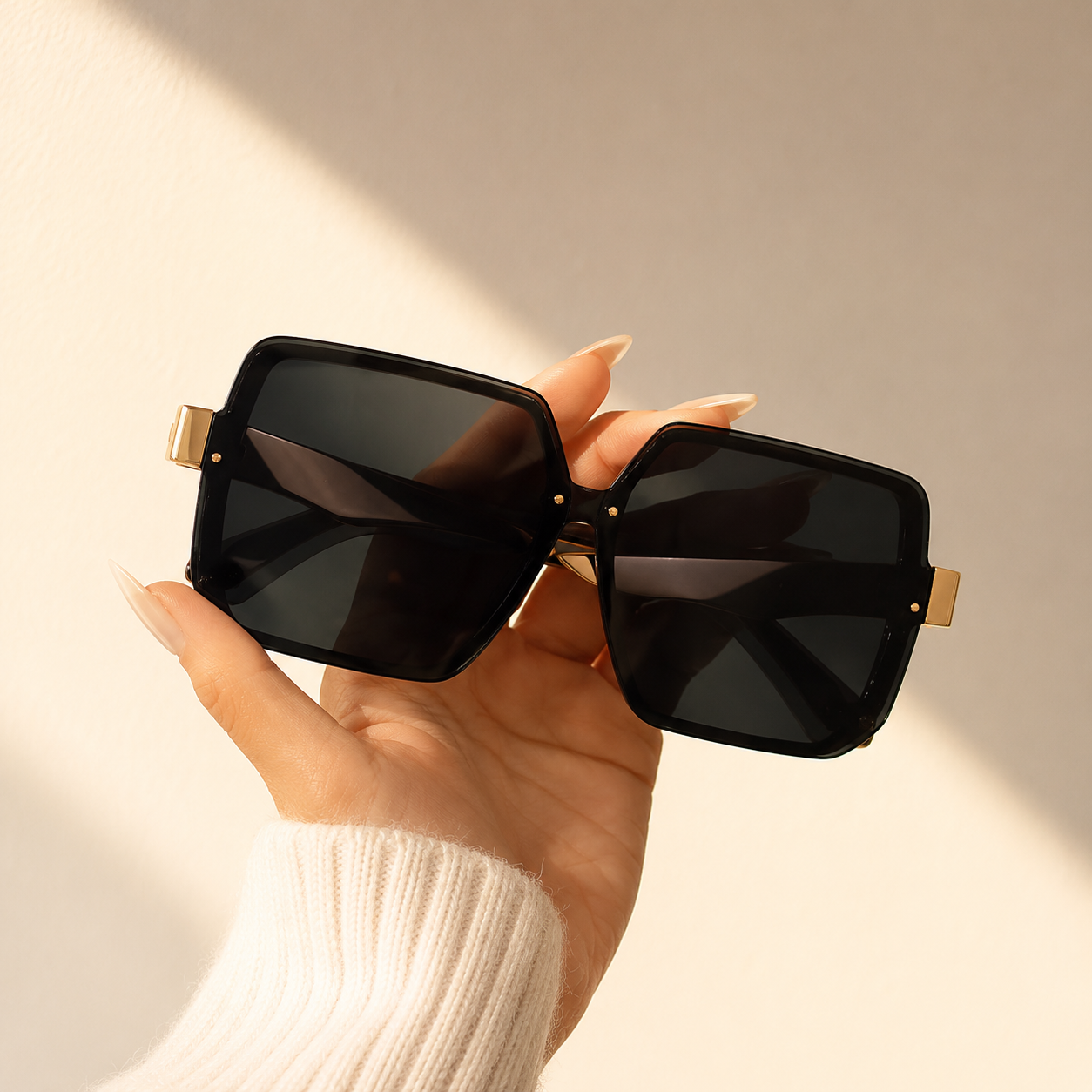 SolShade Oversized Sunglasses (Women)