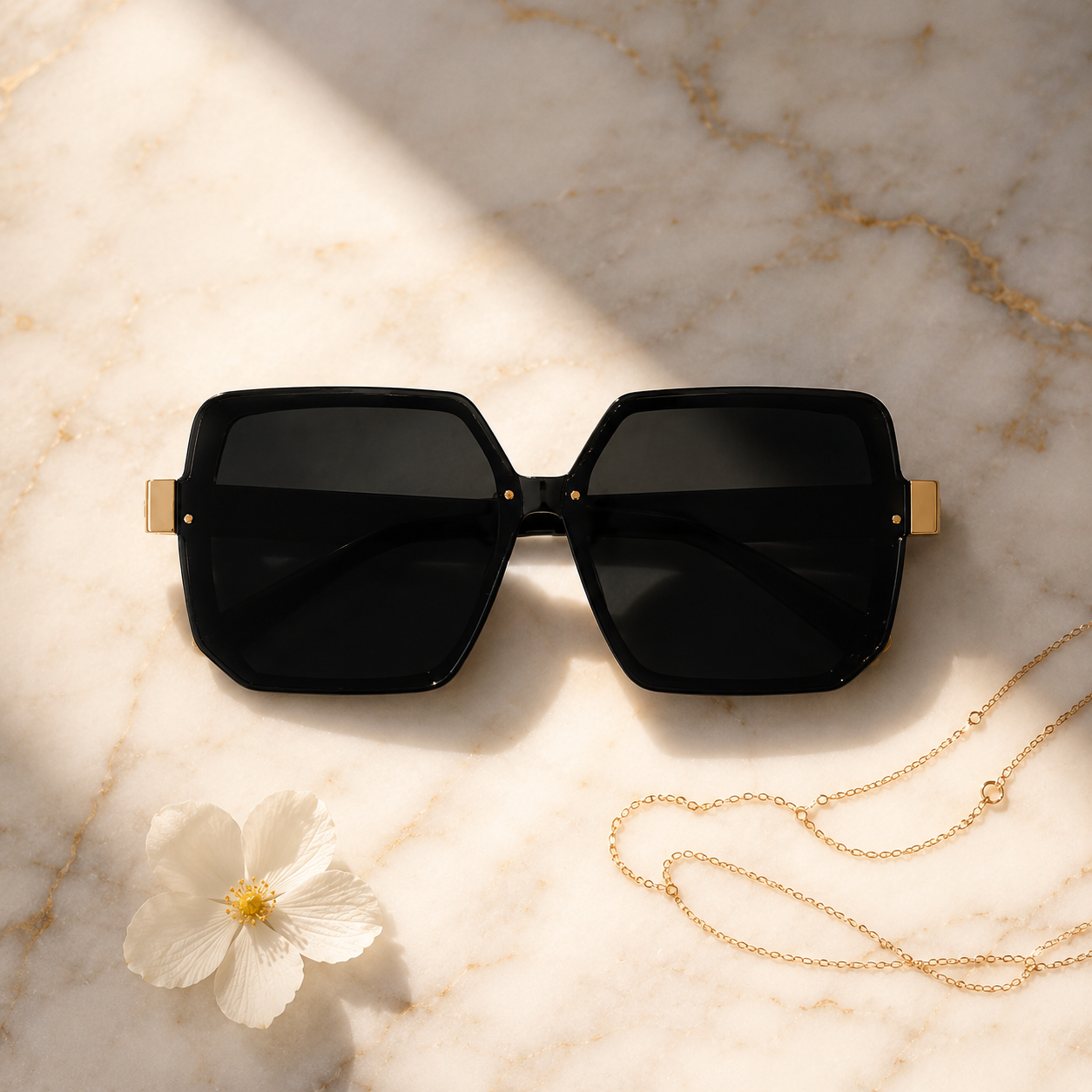 SolShade Oversized Sunglasses (Women)