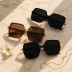 SolShade Oversized Sunglasses (Women)