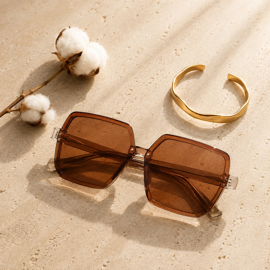 SolShade Oversized Sunglasses (Women)