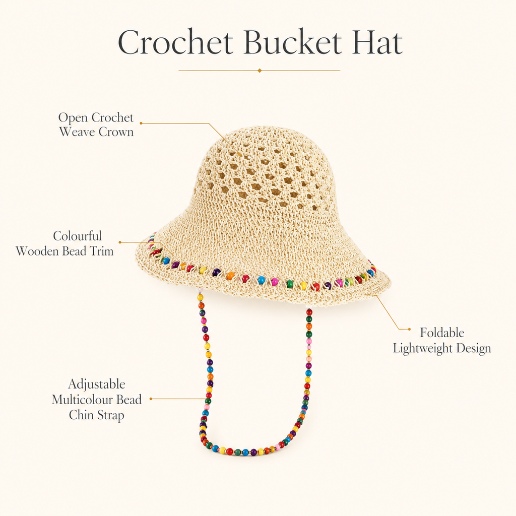 SolWeave Bohemian Sun Hat