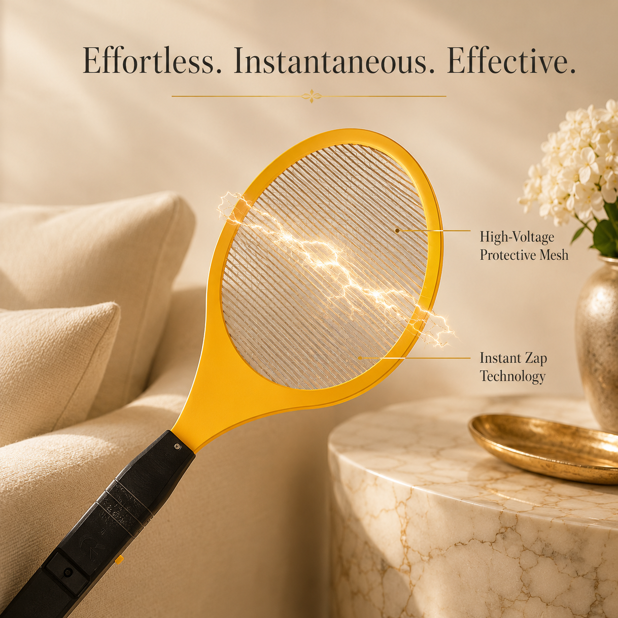 SolZap Mosquito Killer Racket