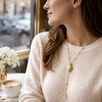 RadiantFaith Cross Tassel Necklace