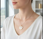 Rosette Circle Pendant