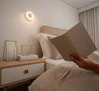 Round Night Light with a Dimmable Touch Switch