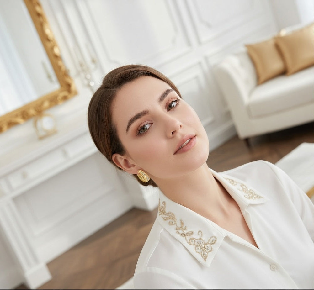 Lumière Diamond Hoops