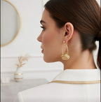 Celeste Minimalist Dangle Earrings